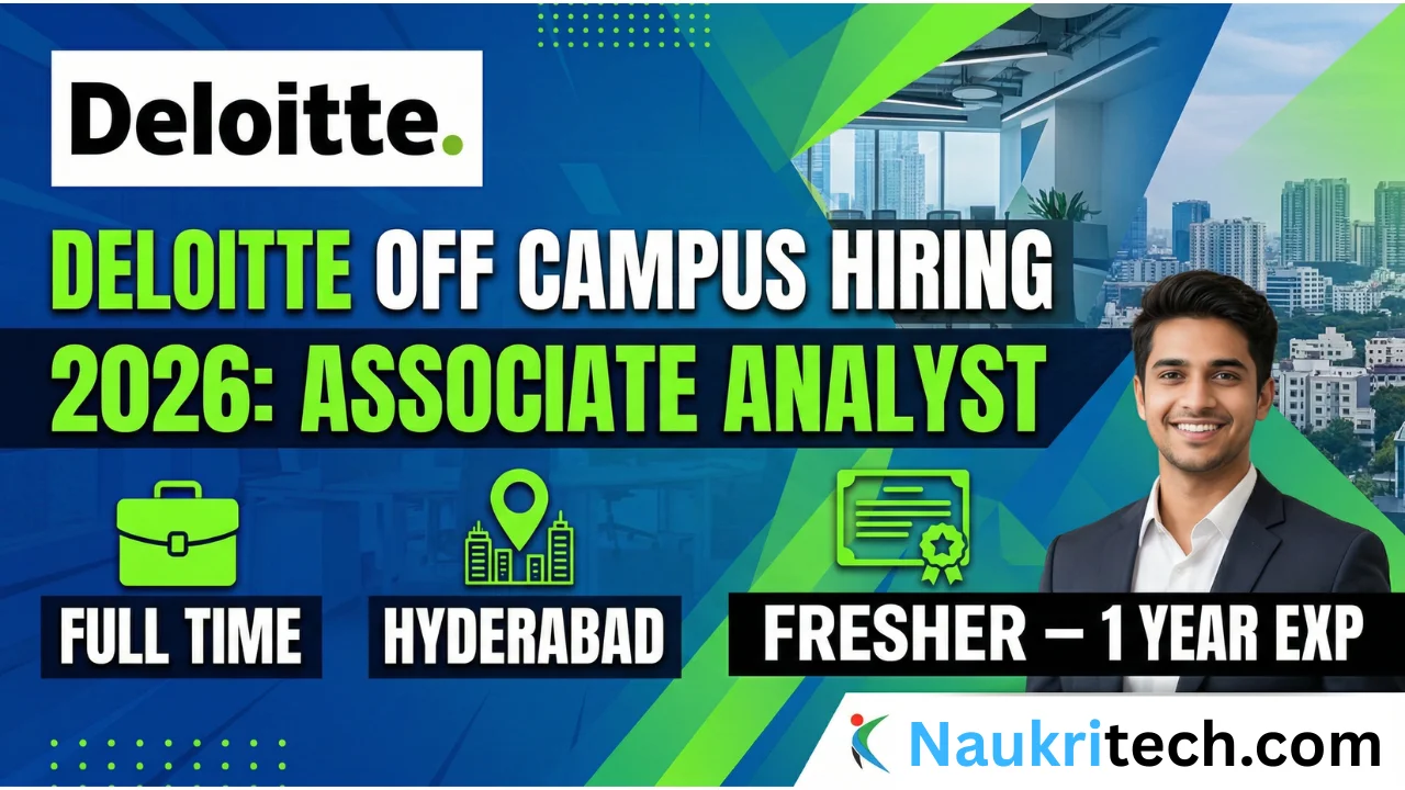 Deloitte Off Campus Hiring 2026