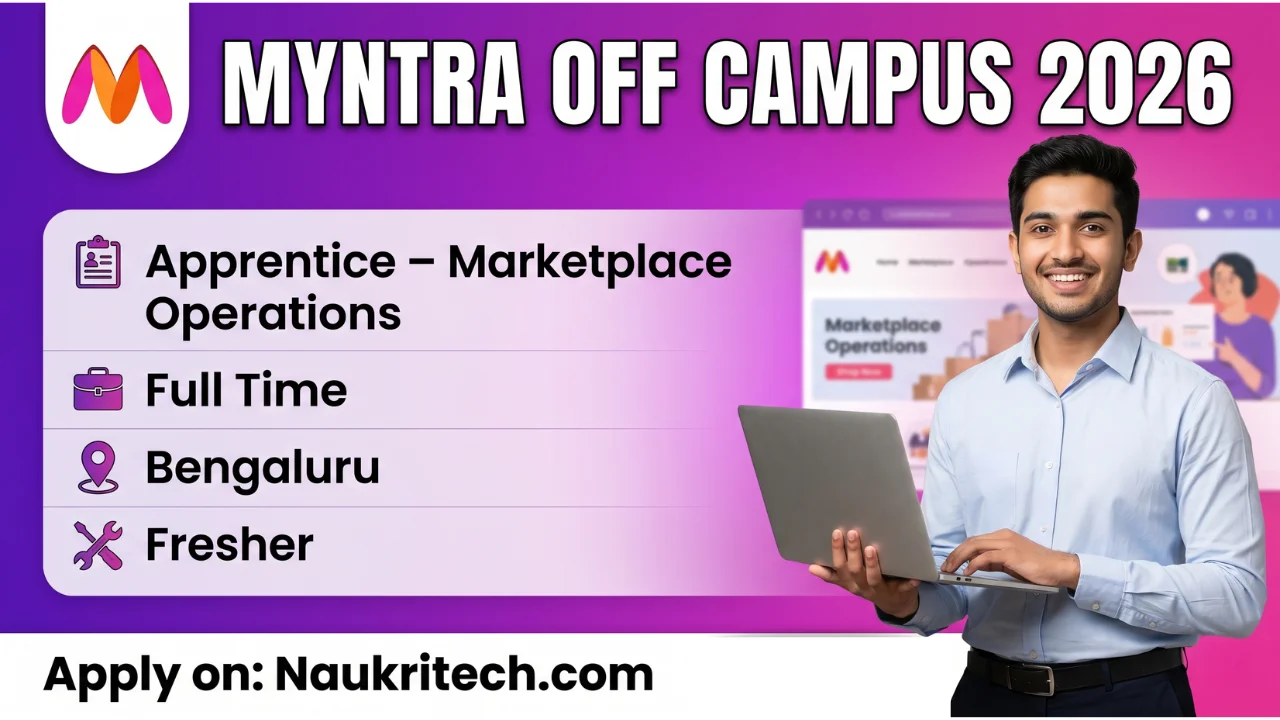 Myntra Off Campus 2026