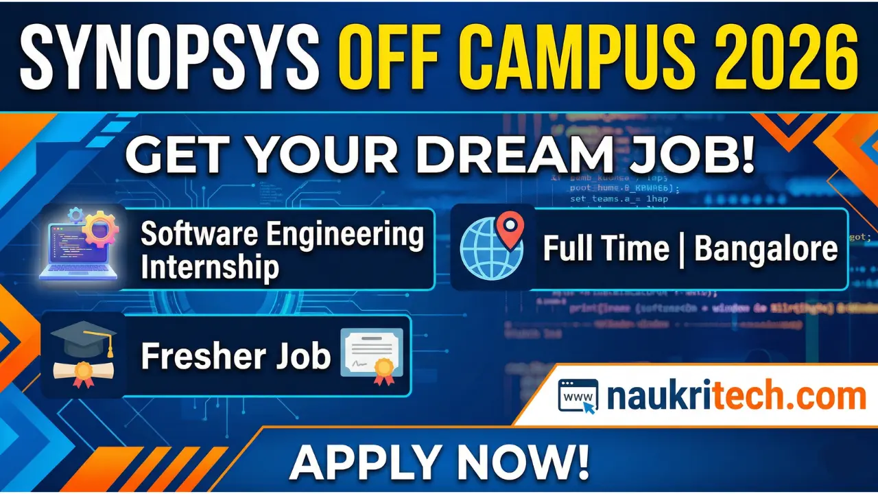 Synopsys-Off-Campus-2026-Hiring-Fresher