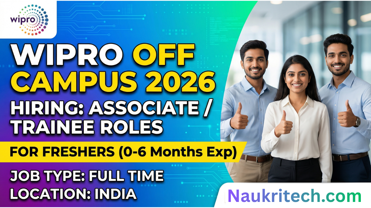 Wipro Off Campus Drive for 2026