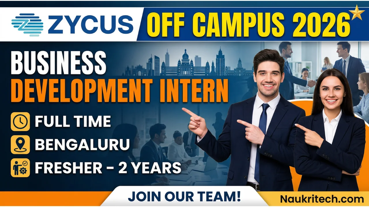 Zycus Off Campus 2026