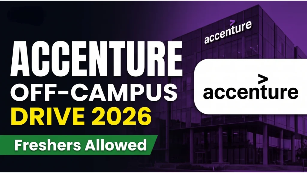 Accenture Off Campus 2026